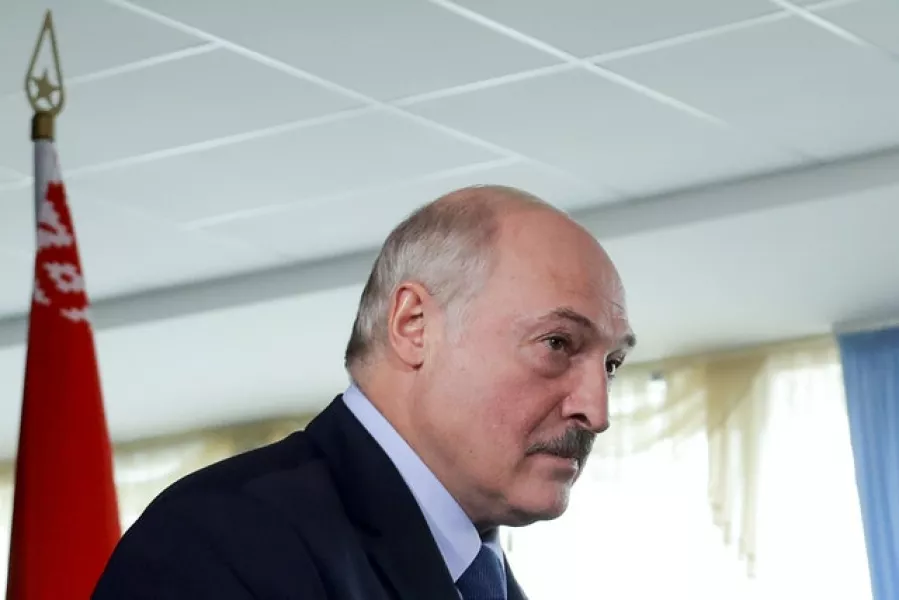 Belarusian president Alexander Lukashenko (Sergei Grits/AP)