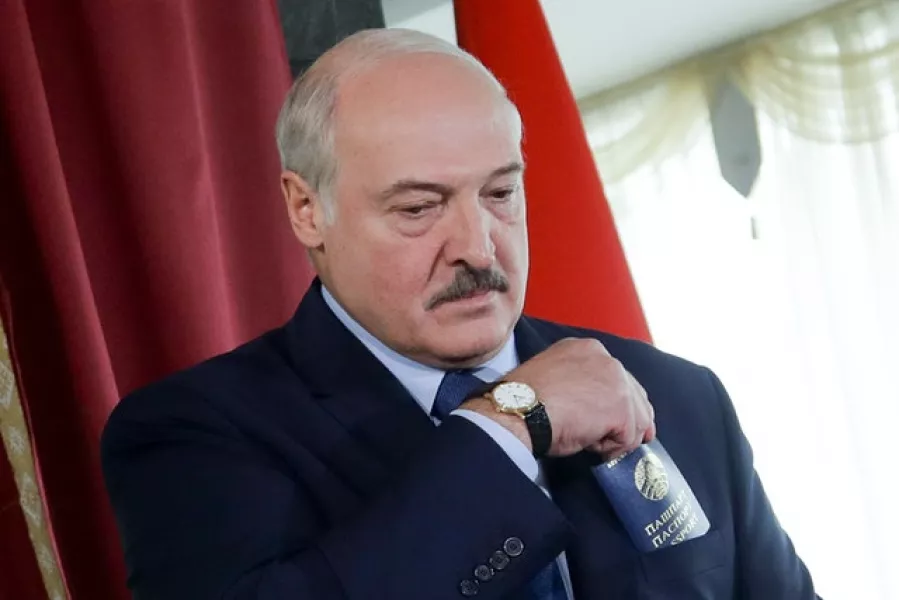 Belarusian President Alexander Lukashenko (AP/Sergei Grits)