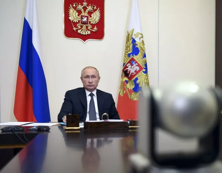 Russian President Vladimir Putin (Alexei Nikolsky, Sputnik, Kremlin Pool Photo via AP)