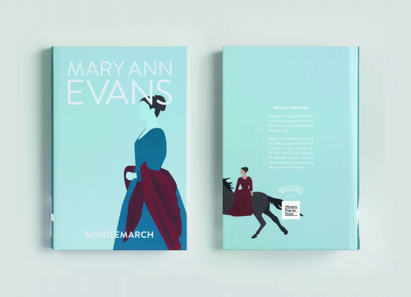 Middlemarch is finally being published under the real name of the woman who wrote it: Mary Ann Evans (Women’s Prize for Fiction/PA)