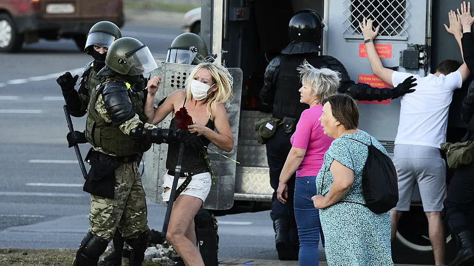 More Than 1,000 Detained In Latest Belarus Election Protests