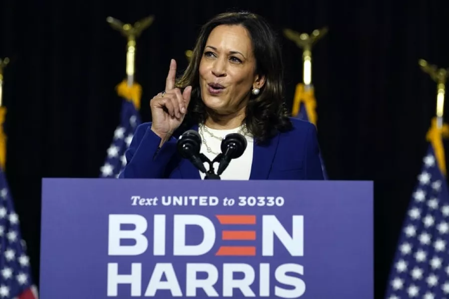 Joe Biden’s VP pick Kamala Harris (AP/Carolyn Kaster)