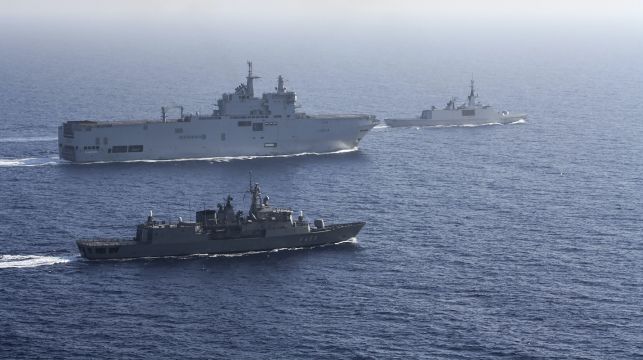 Greece Welcomes French Intervention In Eastern Mediterranean