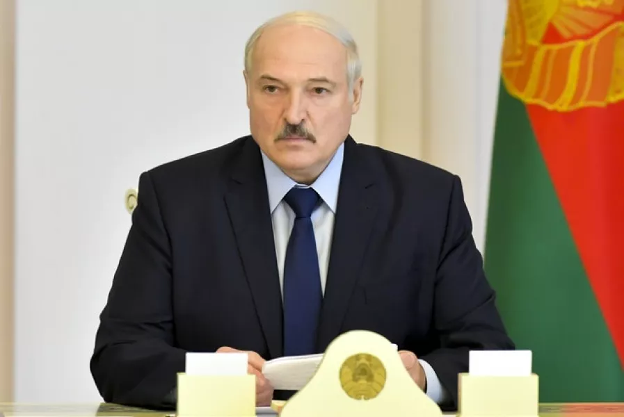 Alexander Lukashenko (Andrei Stasevich/BelTA/AP)