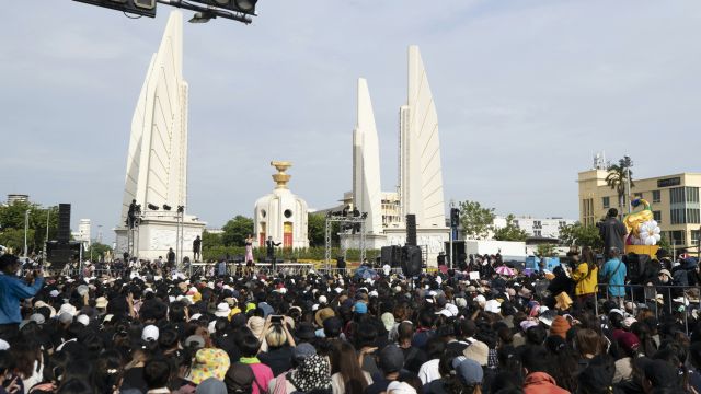 Thousands Join Anti-Government Protest In Bangkok