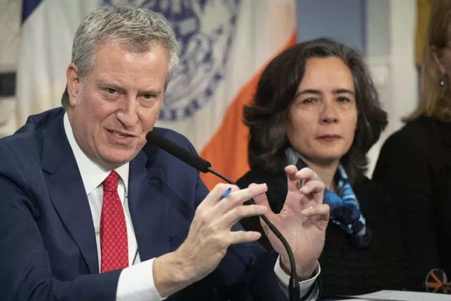 Bill de Blasio (Mark Lennihan/AP)