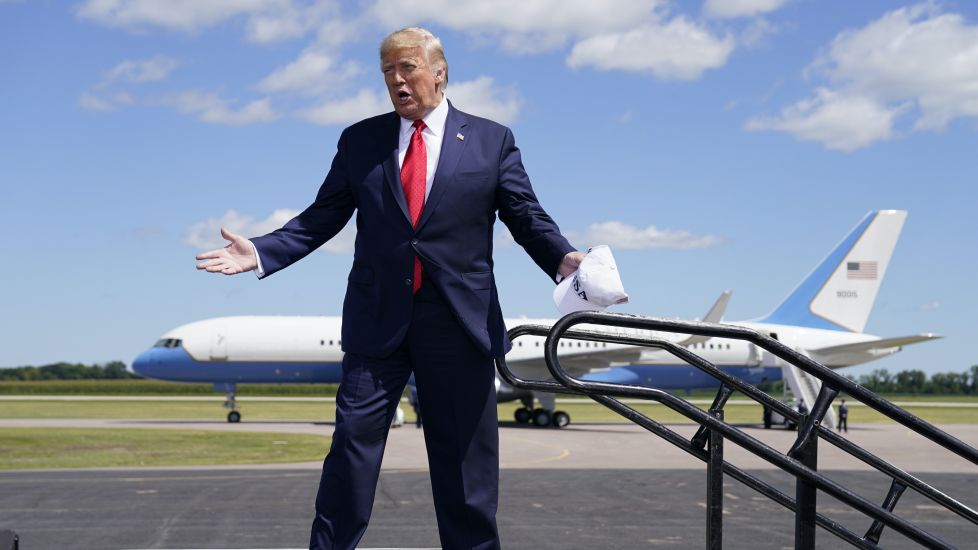 Trump Counters Biden With Law And Order Message In Minnesota