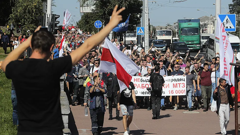 Strikes Grow As Pressure Mounts On Belarus President