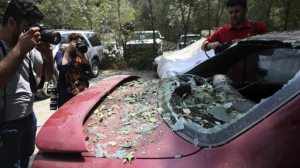 Mortar Shells Strike Kabul As Afghans Mark Independence Day