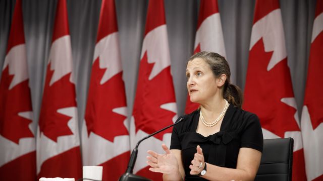 Chrystia Freeland Named Canada’s First Female Finance Minister
