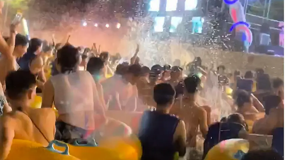 Wuhan Pool Parties Bring Post-Lockdown Relief In China