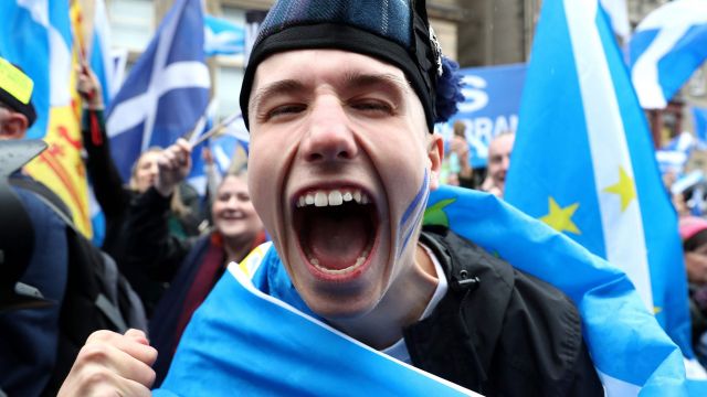 Scottish Independence Support Reaches Record High Of 55% In New Poll