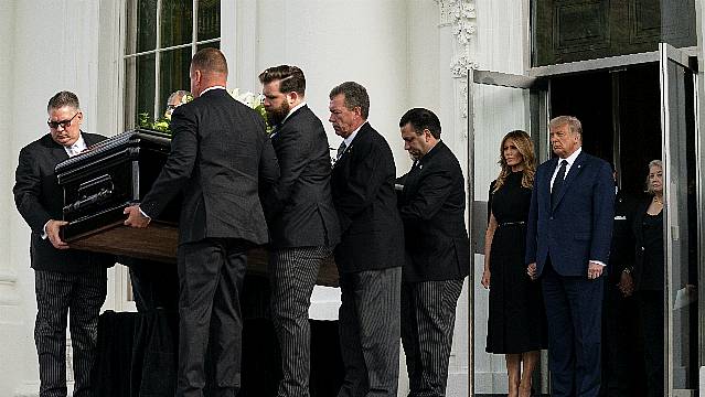 Robert Trump Remembered By Brother And Family At White House Service