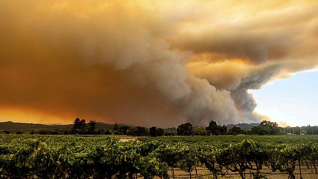 California Wildfires Some Of Largest In State History