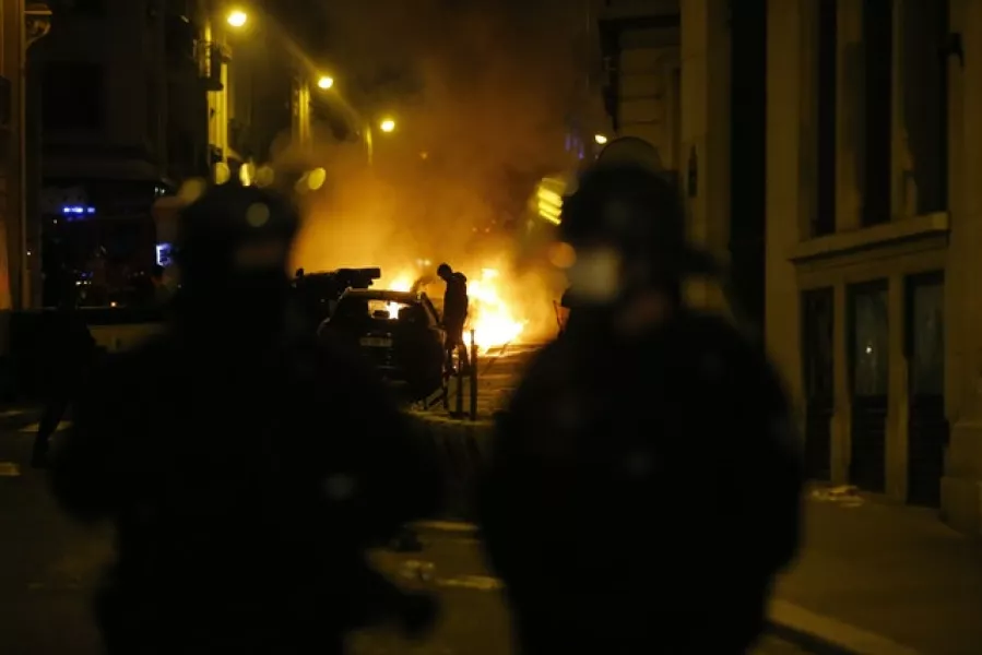 Police in Paris arrested 148 people (AP/Michel Euler)