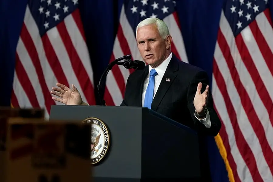 US vice president Mike Pence (AP/Chris Carlson)