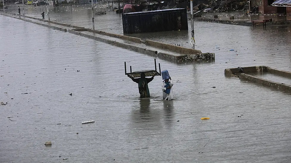 Army Helicopters To Pluck People From Flooded City In Pakistan