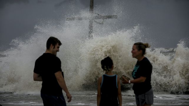 Hurricane Laura Makes Landfall In Southwestern Louisiana