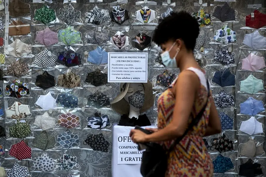 Parents and teachers have expressed concern about the reopening of schools amid increases in coronavirus across Spain (Paul White/AP)