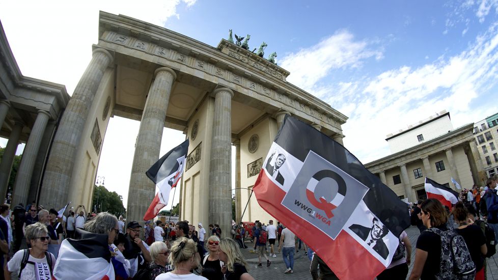 German Police Break Up Demonstration Against Covid-19 Restrictions