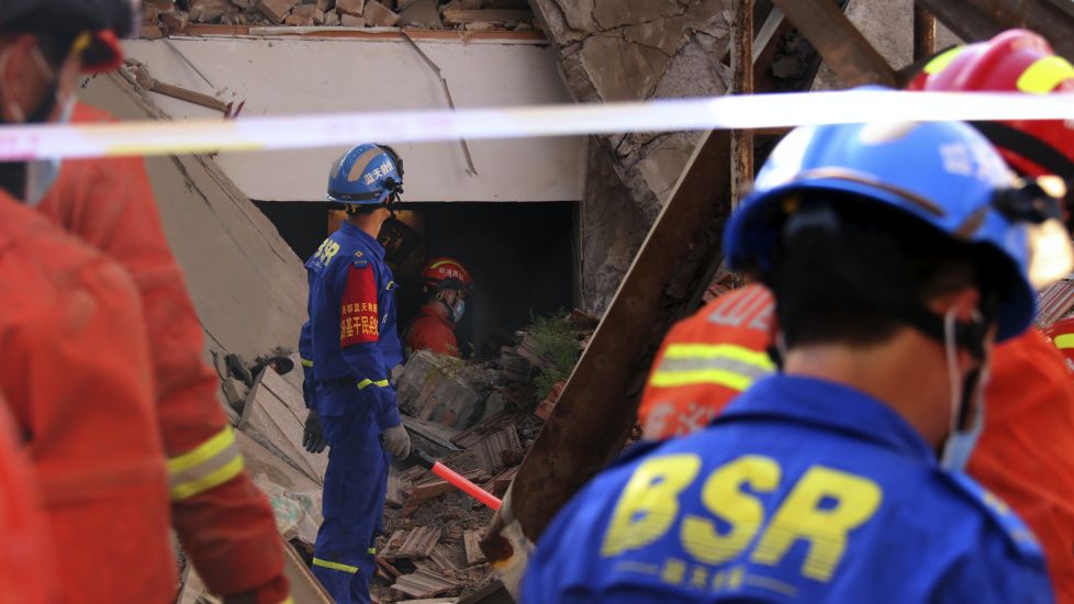 Death Toll Rises To 29 In North China Restaurant Collapse
