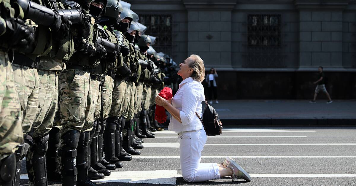 Huge Protest In Minsk On Belarus Leader’s Birthday