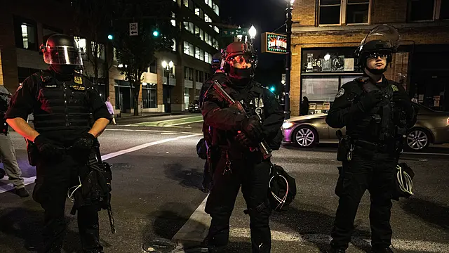 Donald Trump And Democrats Clash Over Portland Violence