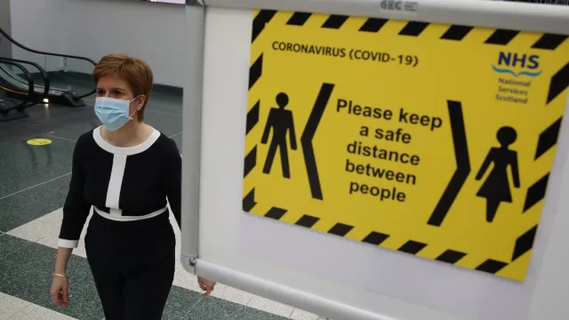 Concern As Coronavirus Cases In Scotland Hit Three-Month High