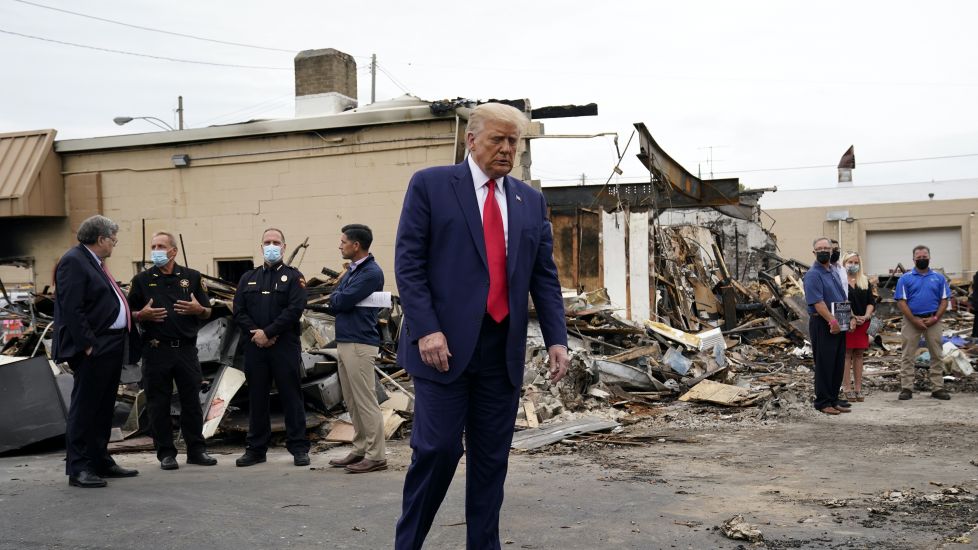 Trump Labels Kenosha Violence ‘Domestic Terrorism’