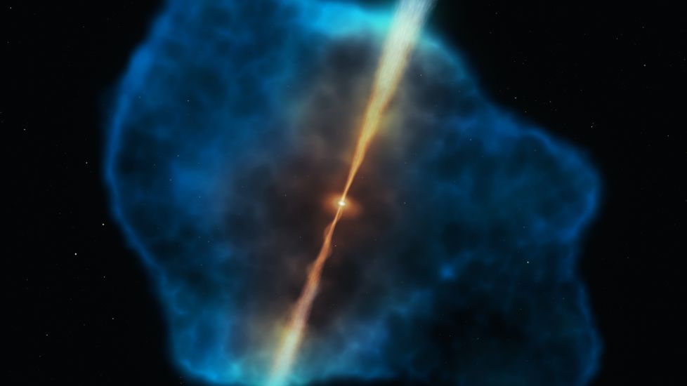 Black Hole Blast Emits Energy Wave Eight Times Bigger Than The Sun