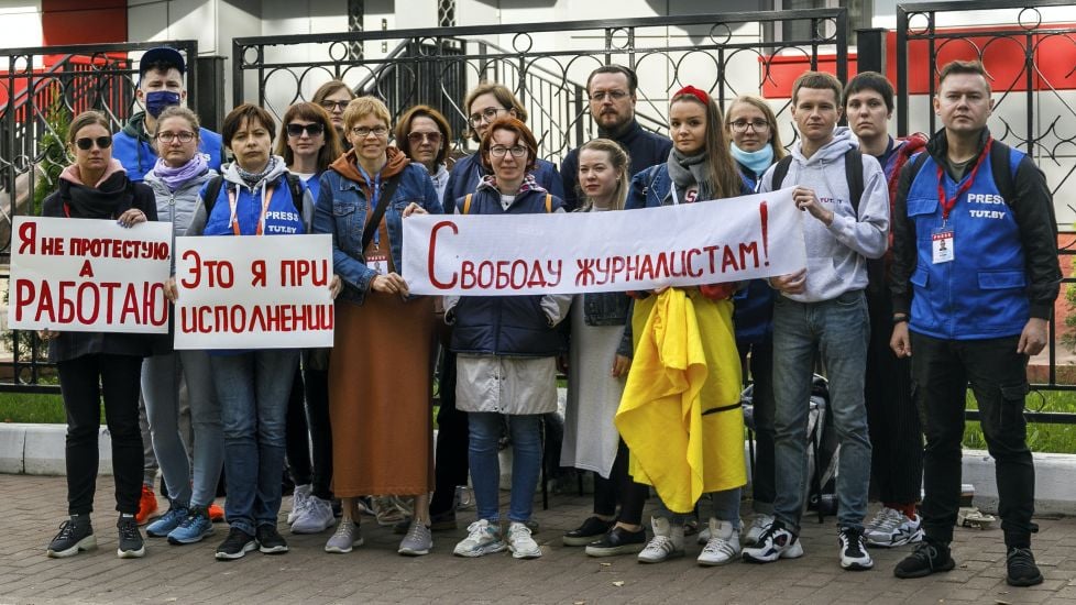 Belarusian Journalists Face Charges For Covering Protests