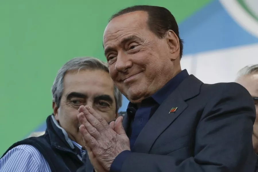 Silvio Berlusconi (Andrew Medichini/AP)