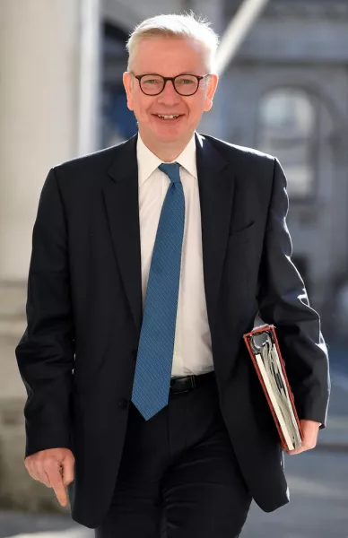 Chancellor of the Duchy of Lancaster Michael Gove (Toby Melville/PA)
