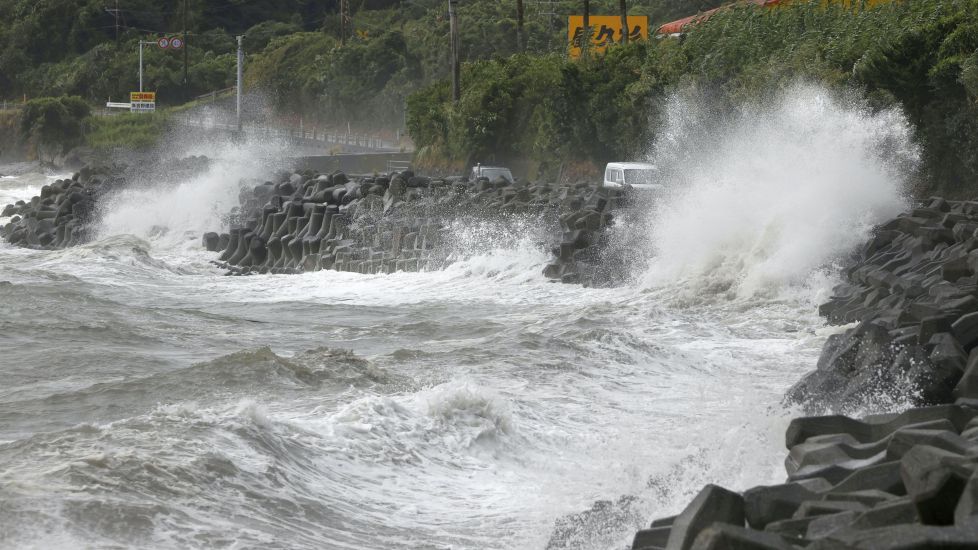 Typhoon Haishen Batters Southern Japan