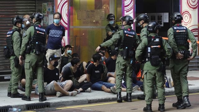 Hong Kong Police Arrest 289 At Protests Over Elections Delay