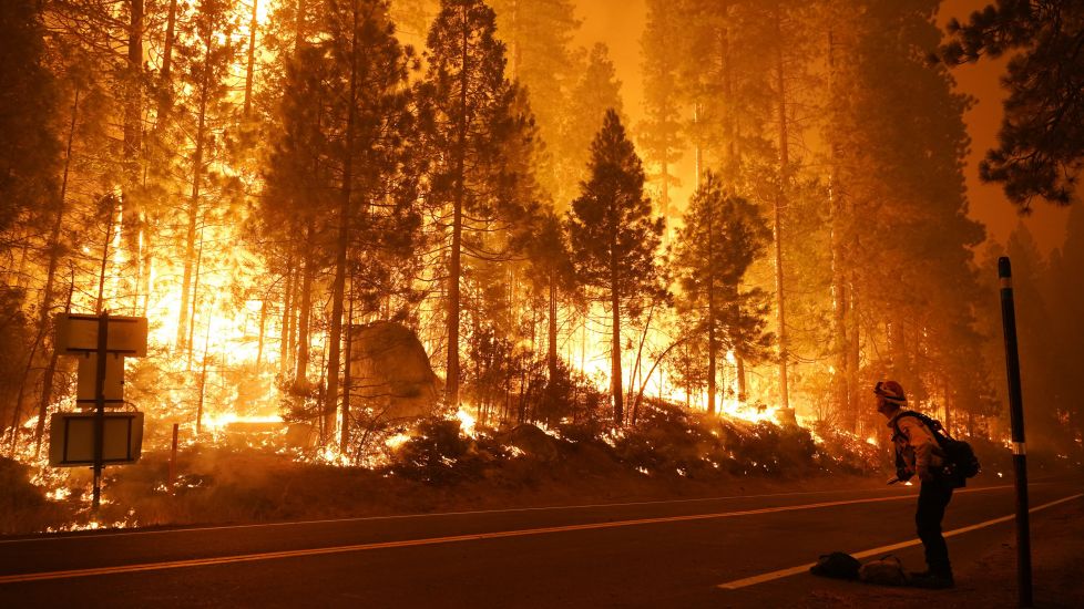 200 Airlifted To Safety As California Wildfires Rage