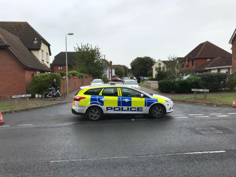 Police activity in Through Jollys in Kesgrave (Sam Russell/PA)
