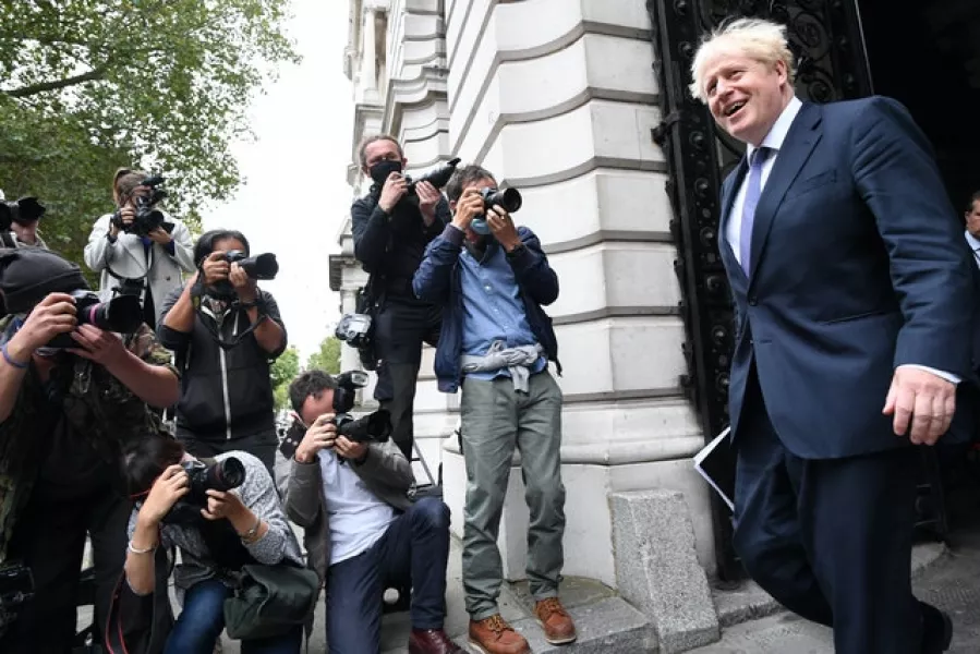 British prime minister Boris Johnson. Photo: Stefan Rouseau/PA