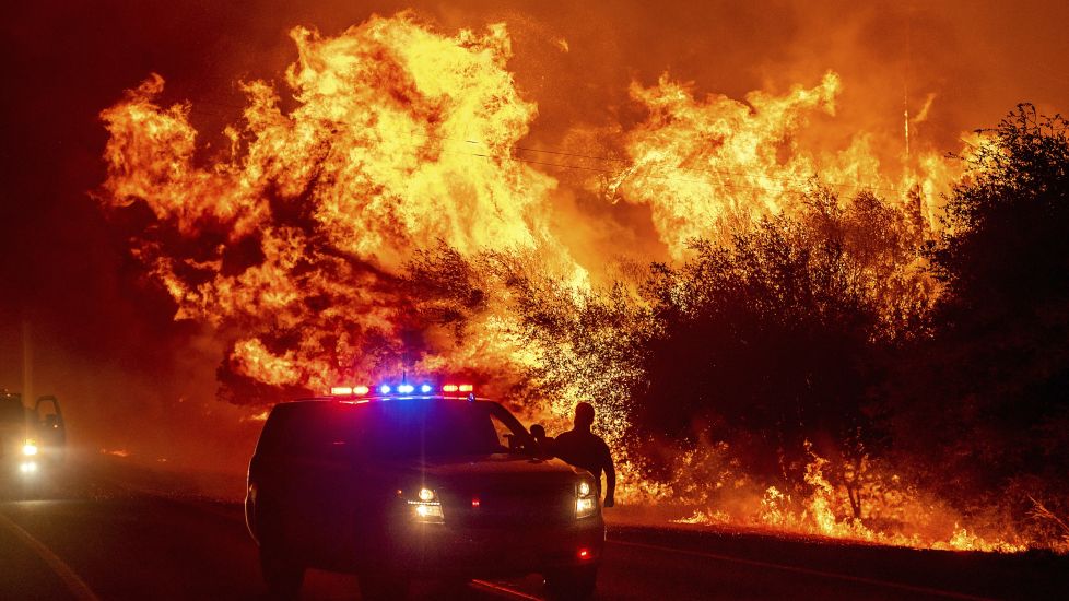 Explosive Wildfires Across California Stoked By Fierce Winds