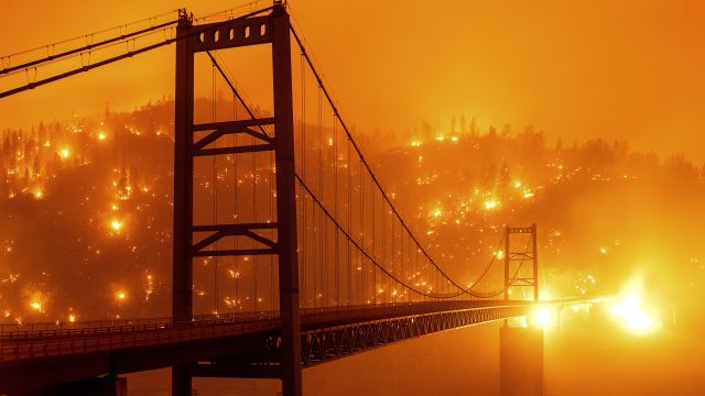 ‘Unprecedented’ Pacific Fires Burn Hundreds Of Us Homes