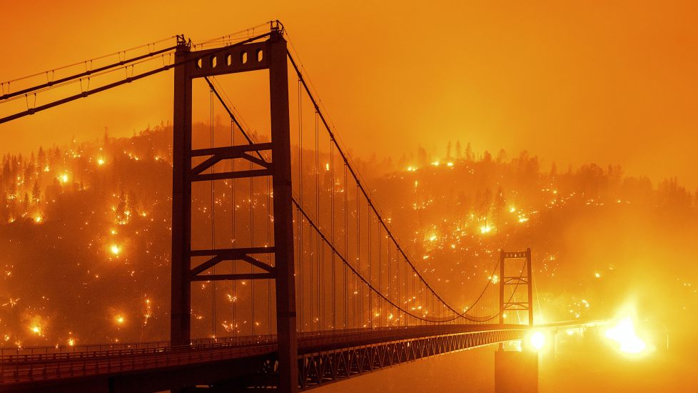 In Pictures: Wildfires Scorch Western Us