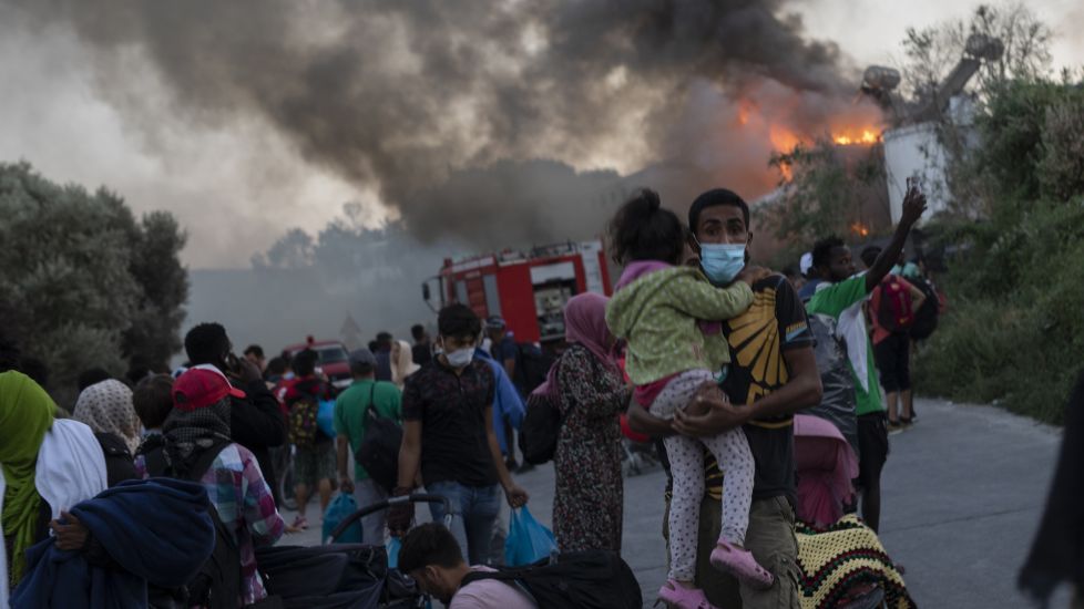 Second Fire Destroys Greece Migrant Camp