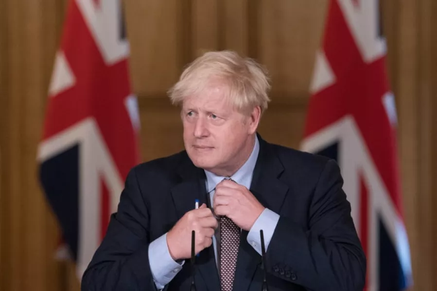 Mr Johnson’s spokesman said the UK would strive to reach a deal (Stefan Rousseau/PA)