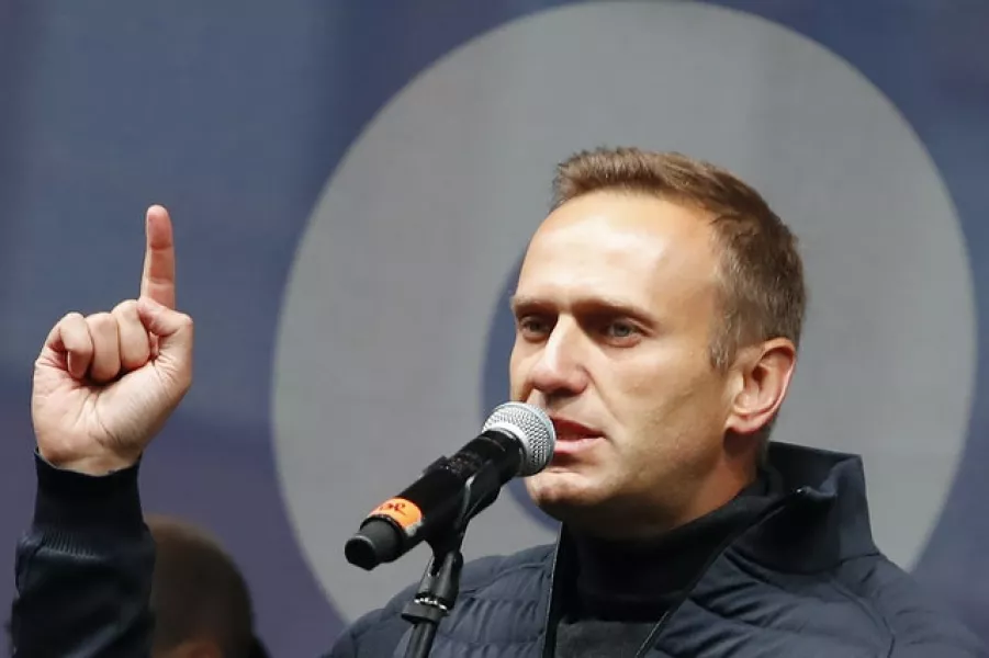 Many of Alexei Navalny’s supporters have pushed a ‘smart voting’ strategy (Dmitri Lovetsky/AP)