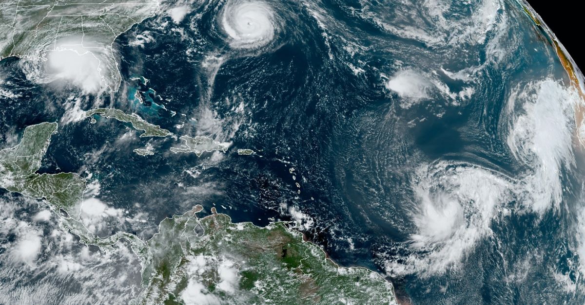Damage reported as hurricane makes rare landfall in Bermuda