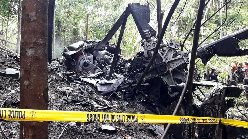 Four Crew Killed As Philippine Air Force Helicopter Crashes
