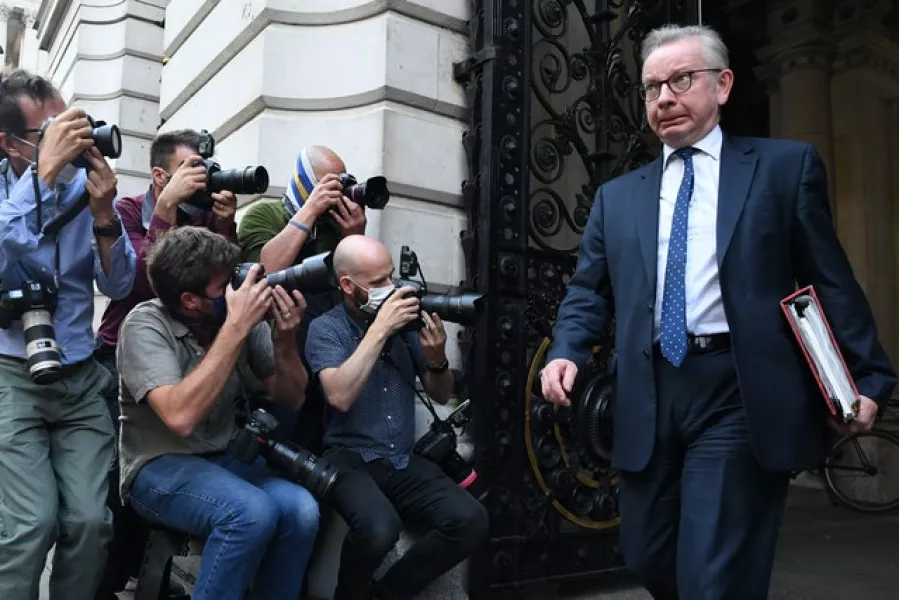The RHA criticised Michael Gove’s handling of the Whitehall meeting with hauliers (Stefan Rousseau/PA)