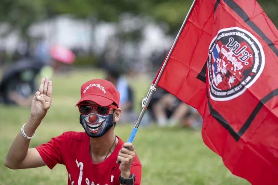 It is expected to be the biggest pro-democracy rally yet in Thailand (AP)