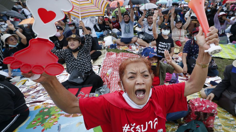 Thai Protesters Hold Rally Urging Democratic Reforms