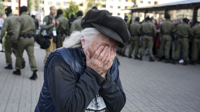 In Pictures: Elderly Protesters Defy Belarus’ Strongman
